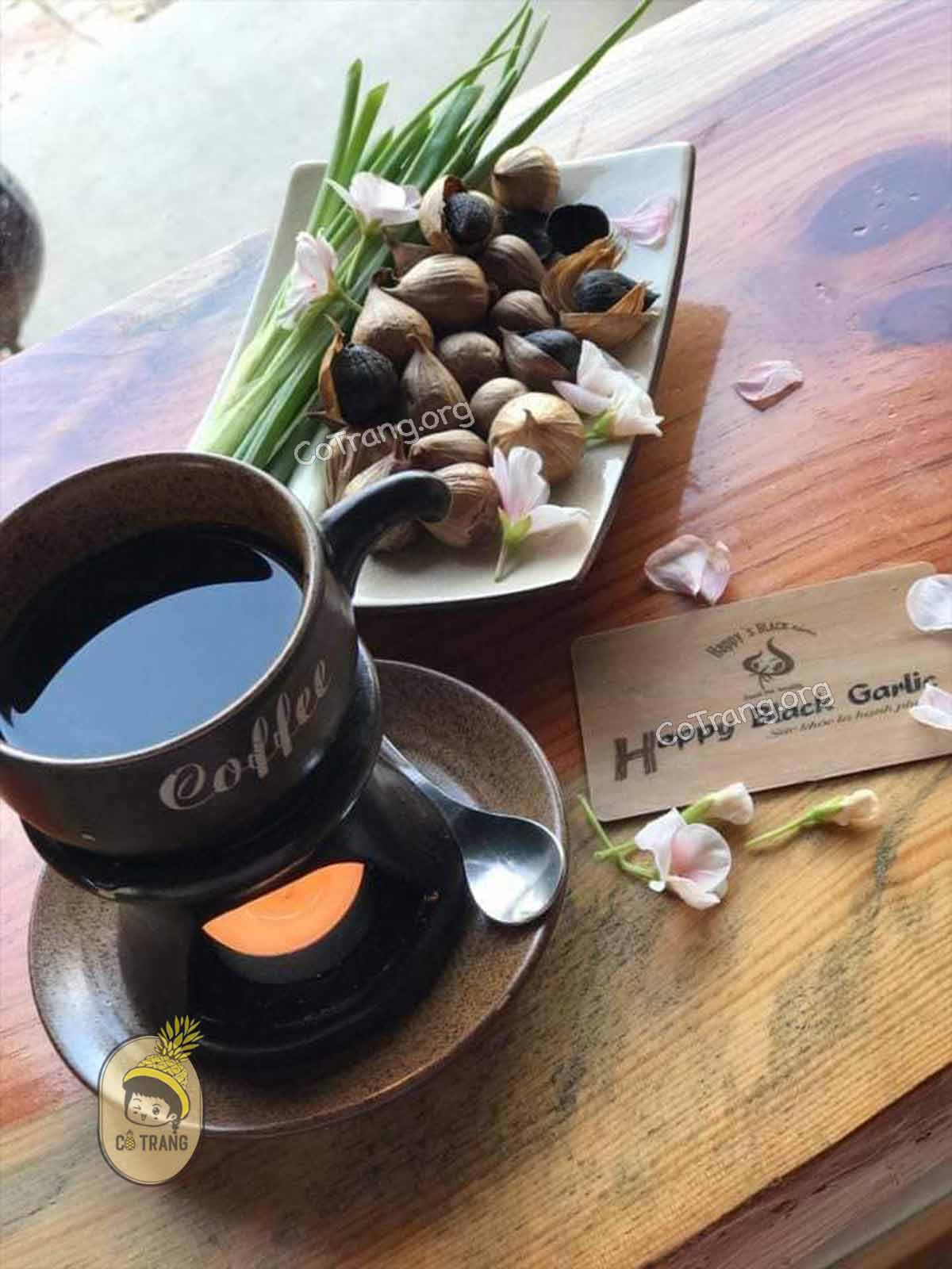 Menu tại Tỏi Đen Coffee Roastery Đà Lạt