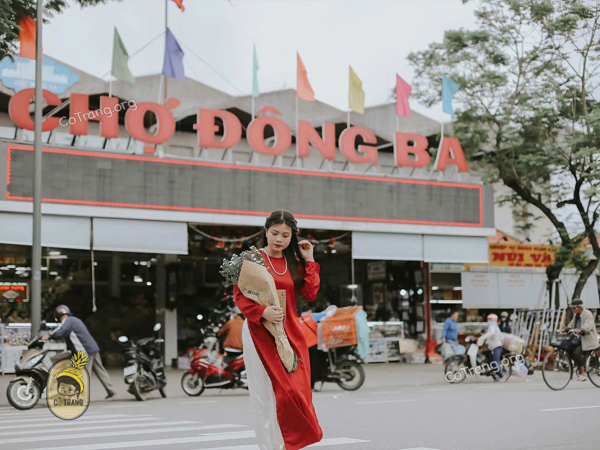 Hình ảnh Checkin tại chợ Đông Ba Huế