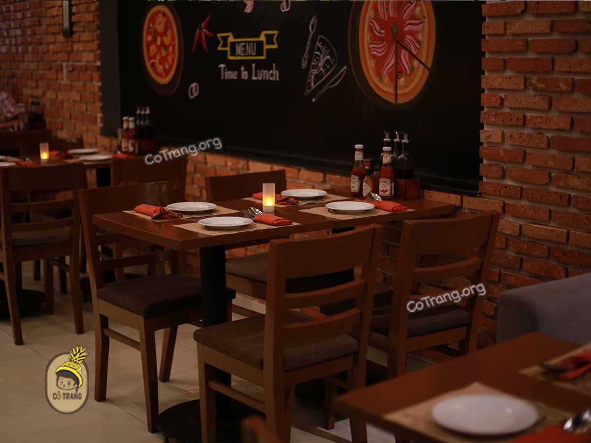 Không gian thực tế tại Pizza House Đà Nẵng