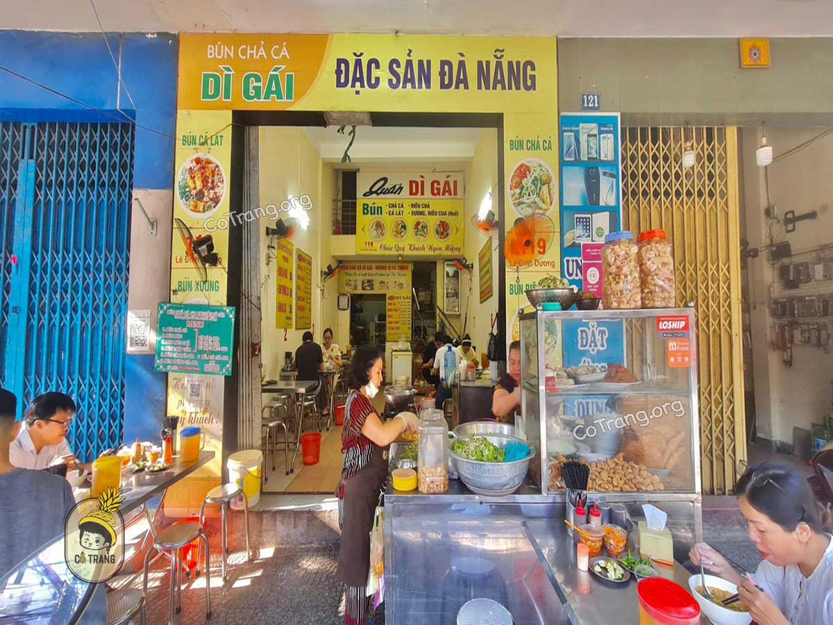 Một số quán Bún Chả Cá Đà Nẵng