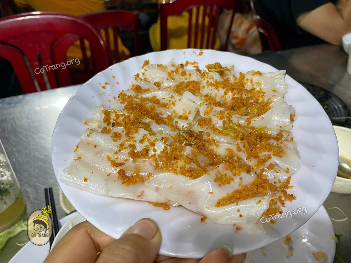 Menu và thực đơn thực té tại Bánh Khoái Tứ Quý - Đồng Hới