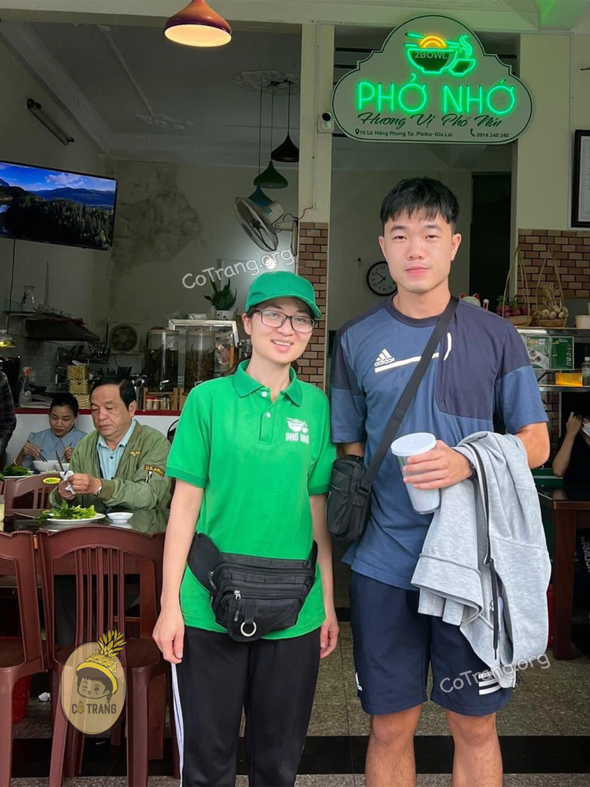 Không gian thực tế tại Phở Nhớ Phố Núi