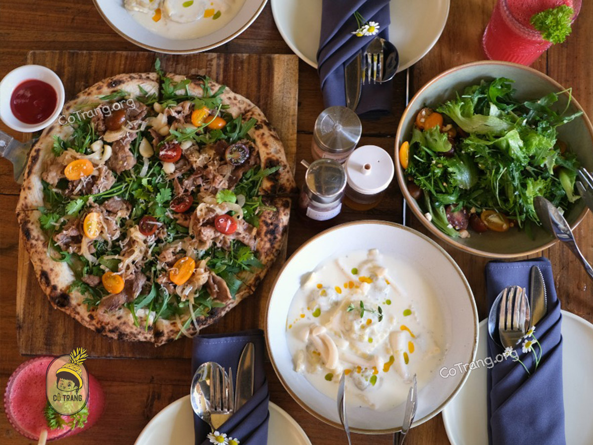 Muoi Pizza Quảng Ngãi - Toạ độ thưởng thức Pizza lò củi thơm ngon, menu, review