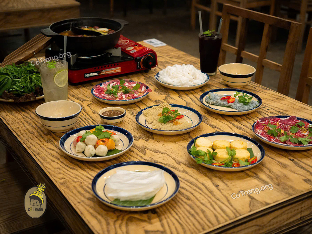 Menu thực đơn và món ăn thực tế tại Đôi Đũa Đà Lạt
