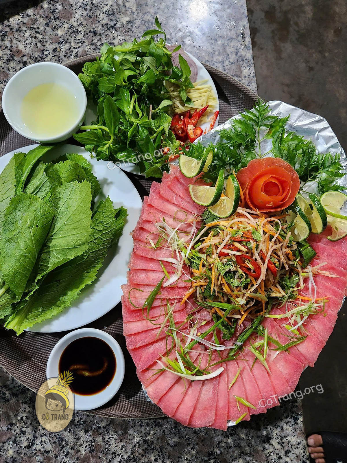 Menu thực đơn và món ăn thực tế tại Nhà hàng Xuân Tóc Đỏ 2 - Đồng Hới