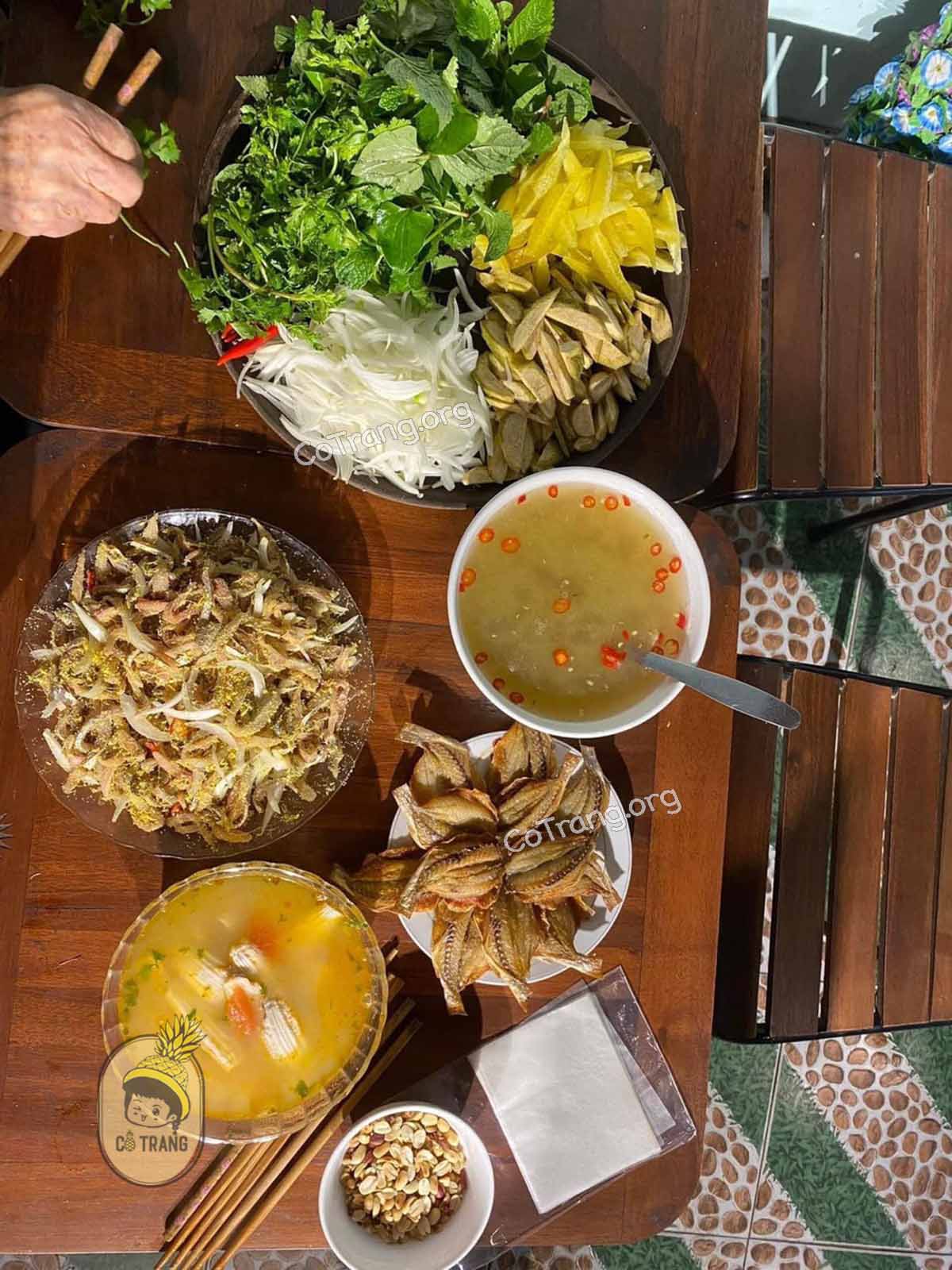 Hình ảnh thực tế Gỏi Cá Nam Ô Đà Nẵng