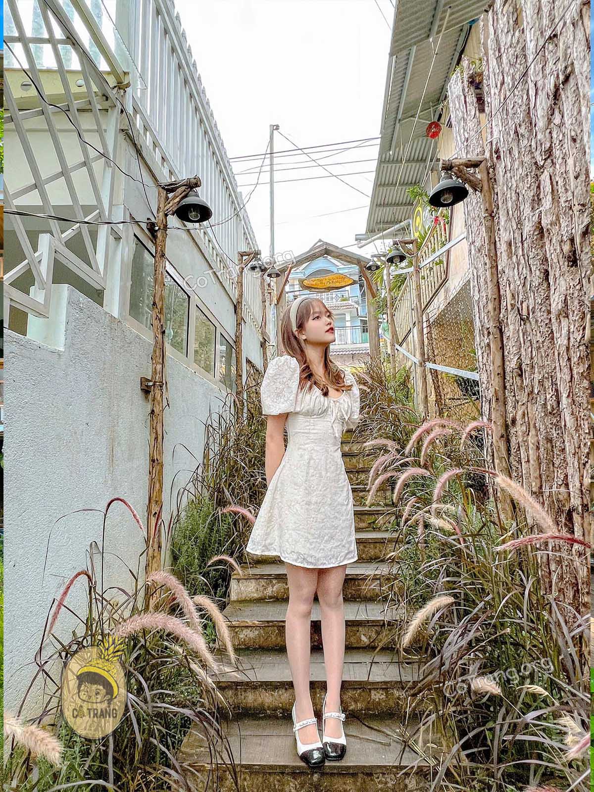 Không gian thực tế và góc check-in cưc sodeep tại Gió Đà Lạt The Coffee