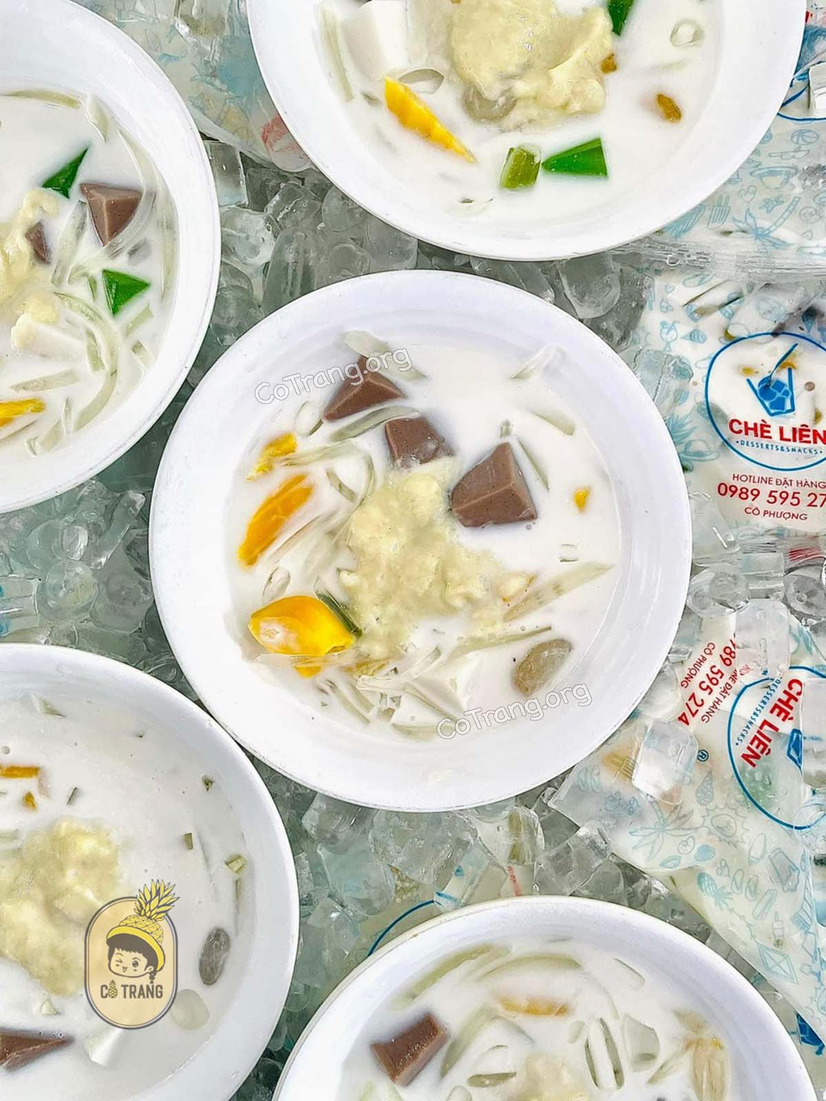 Hình ảnh thực tế Chè Thái Sầu Riêng Đà Nẵng