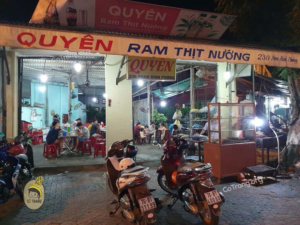 Top địa điểm thưởng thức Ram Thịt Nướng Quảng Ngãi ngon