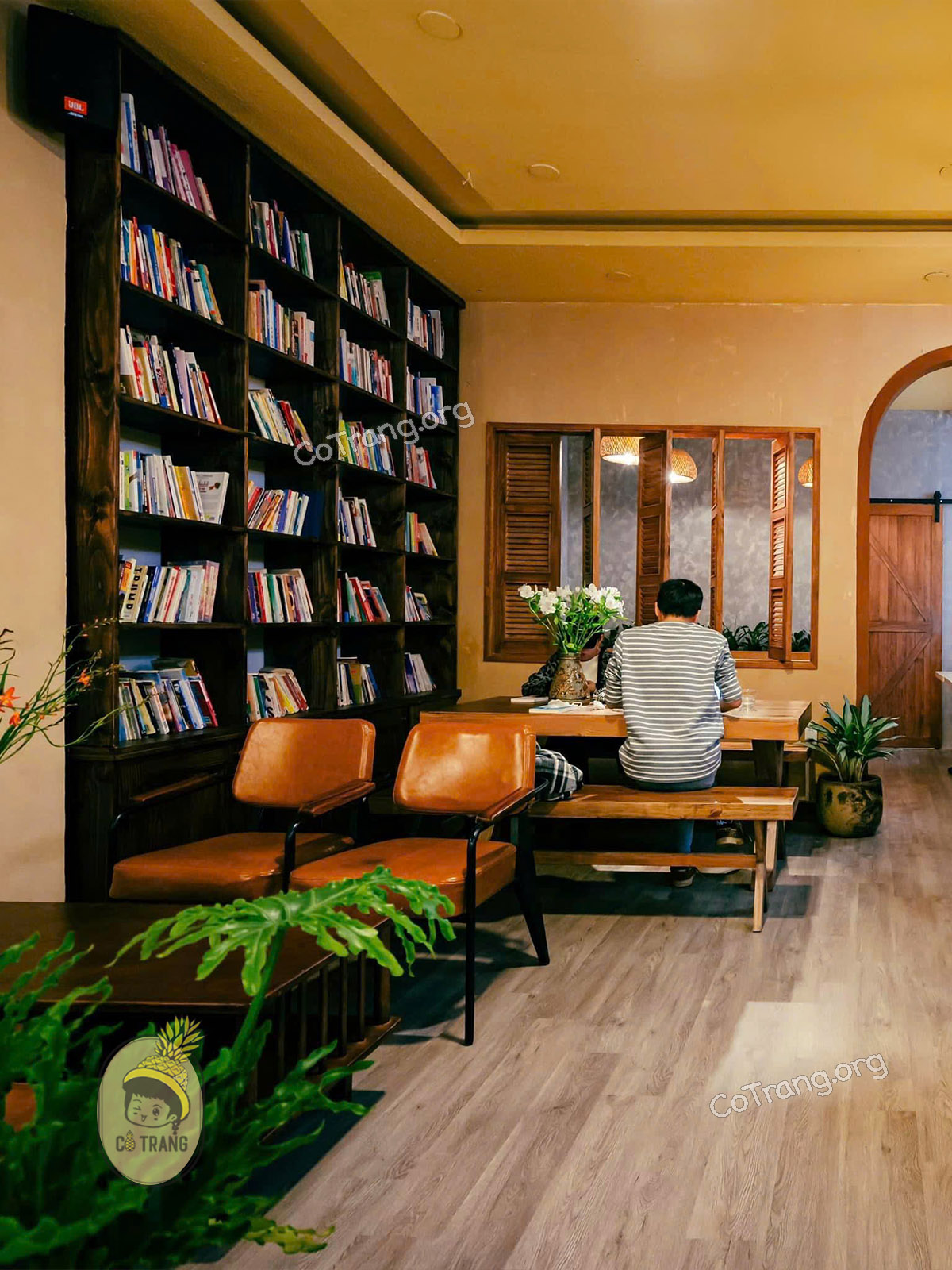 Không gian thực tế tại Tiệm Cà Phê Trứng Cô Ba Đà Lạt