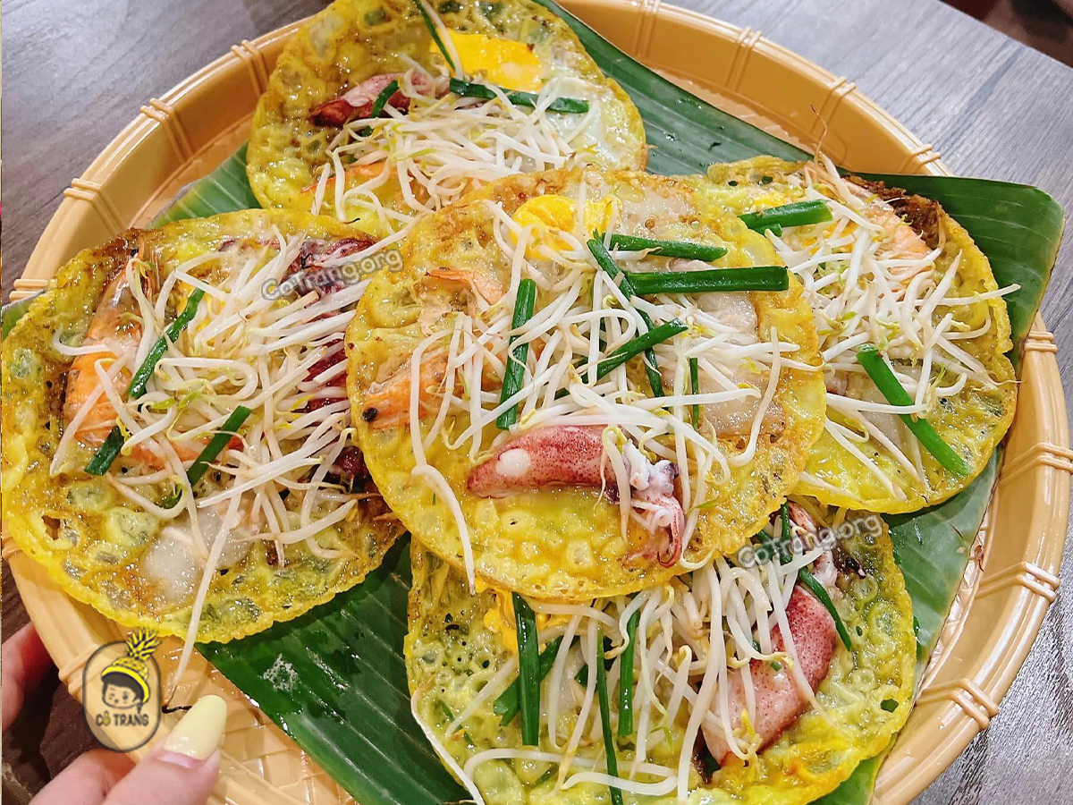 Bánh Xèo Tôm Mực Nha Trang - Ăn là Ghiền