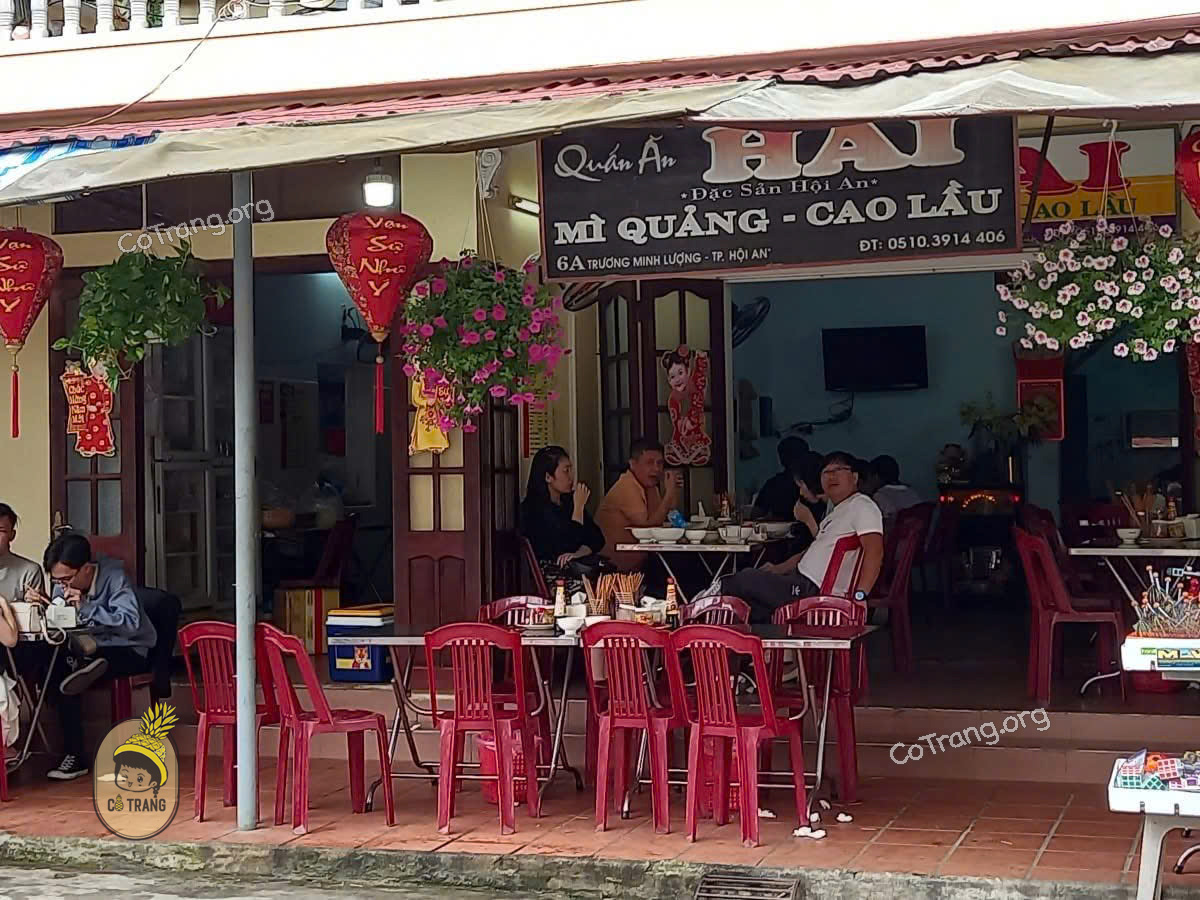 Top địa điểm thưởng thức Mì Quảng Hội An ngon