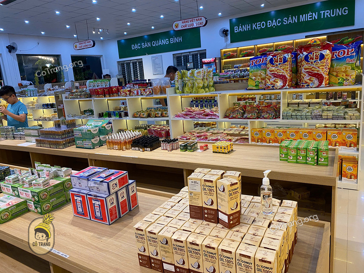 Không gian thực tế tại Cửa hàng đặc sản Miền Trung Xứ Quảng