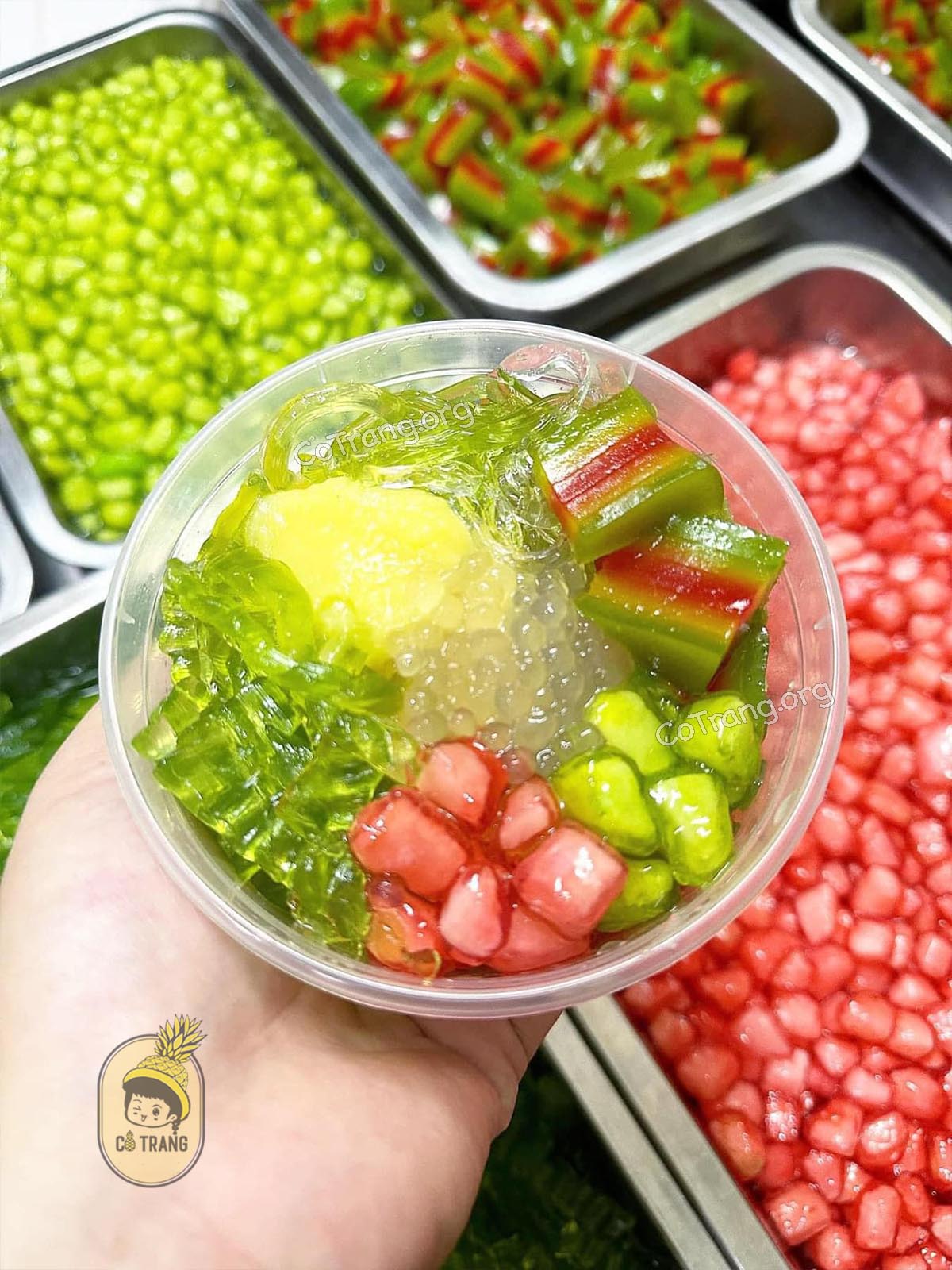 Chè Sương Sa Hạt Lựu, Mix Nhiều Vị