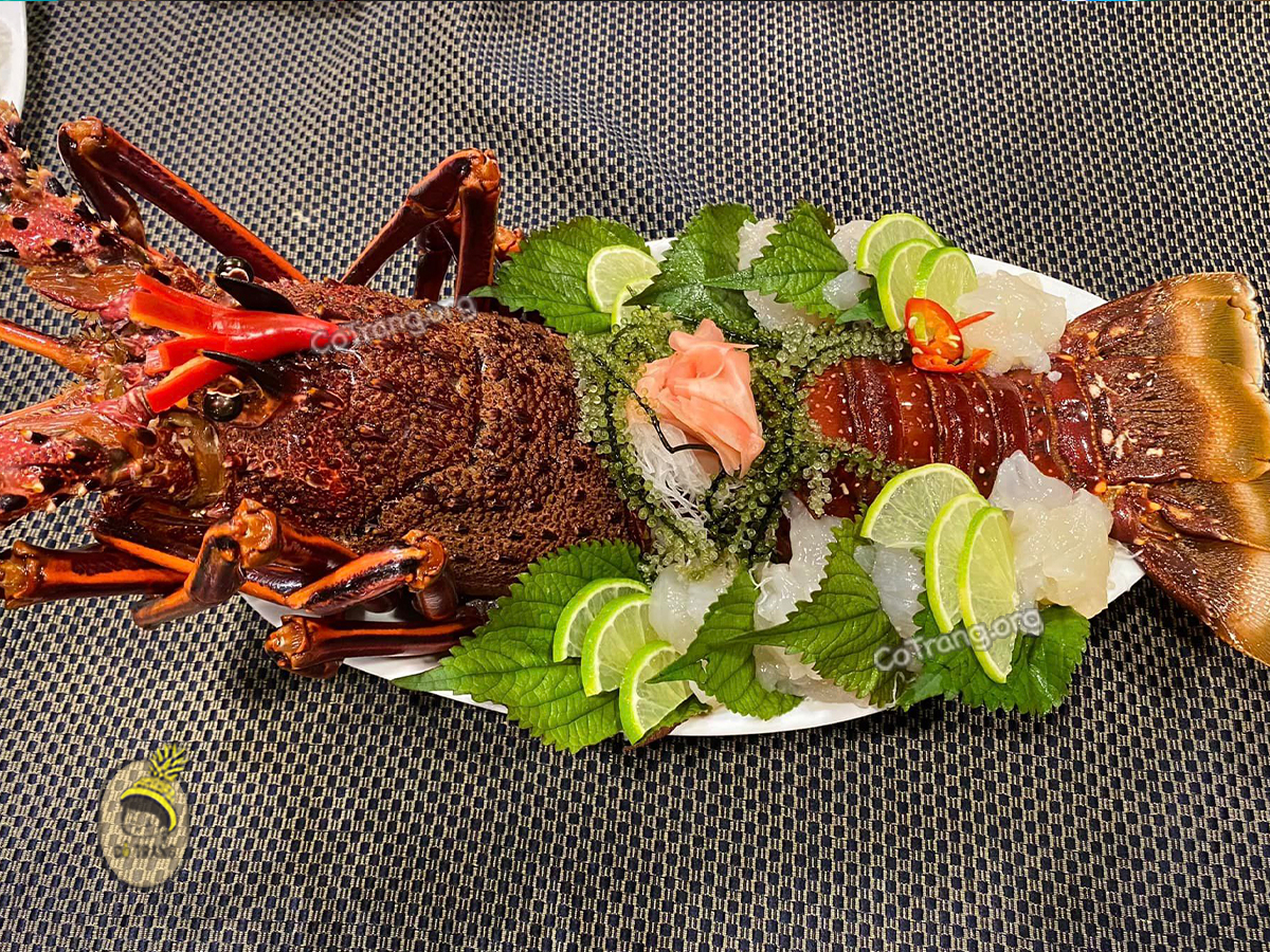 Hình ảnh thực tế Tôm Hùm Nha Trang