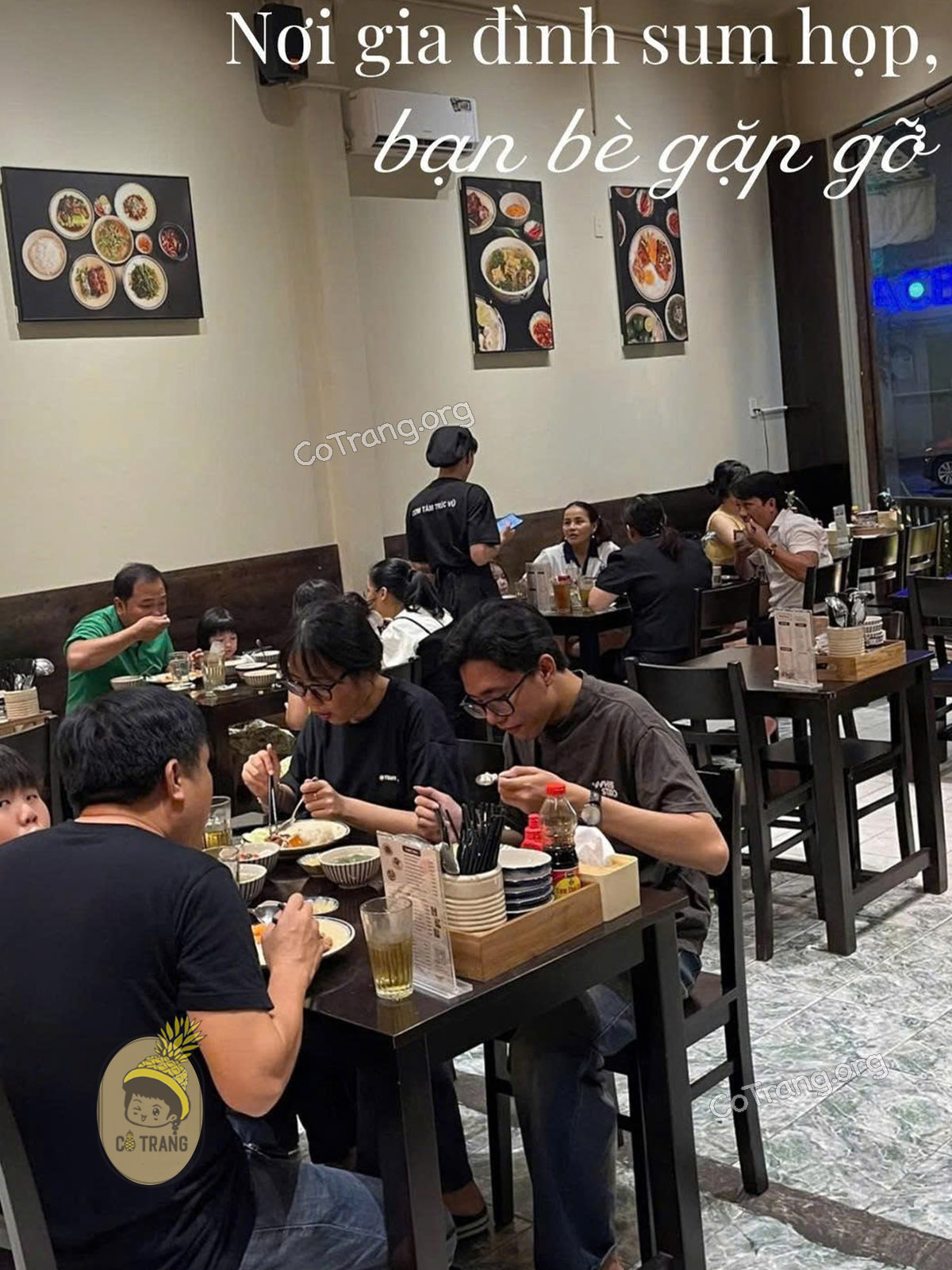 Không gian thực tế tại Cơm tấm Trúc Vũ Quảng Ngãi