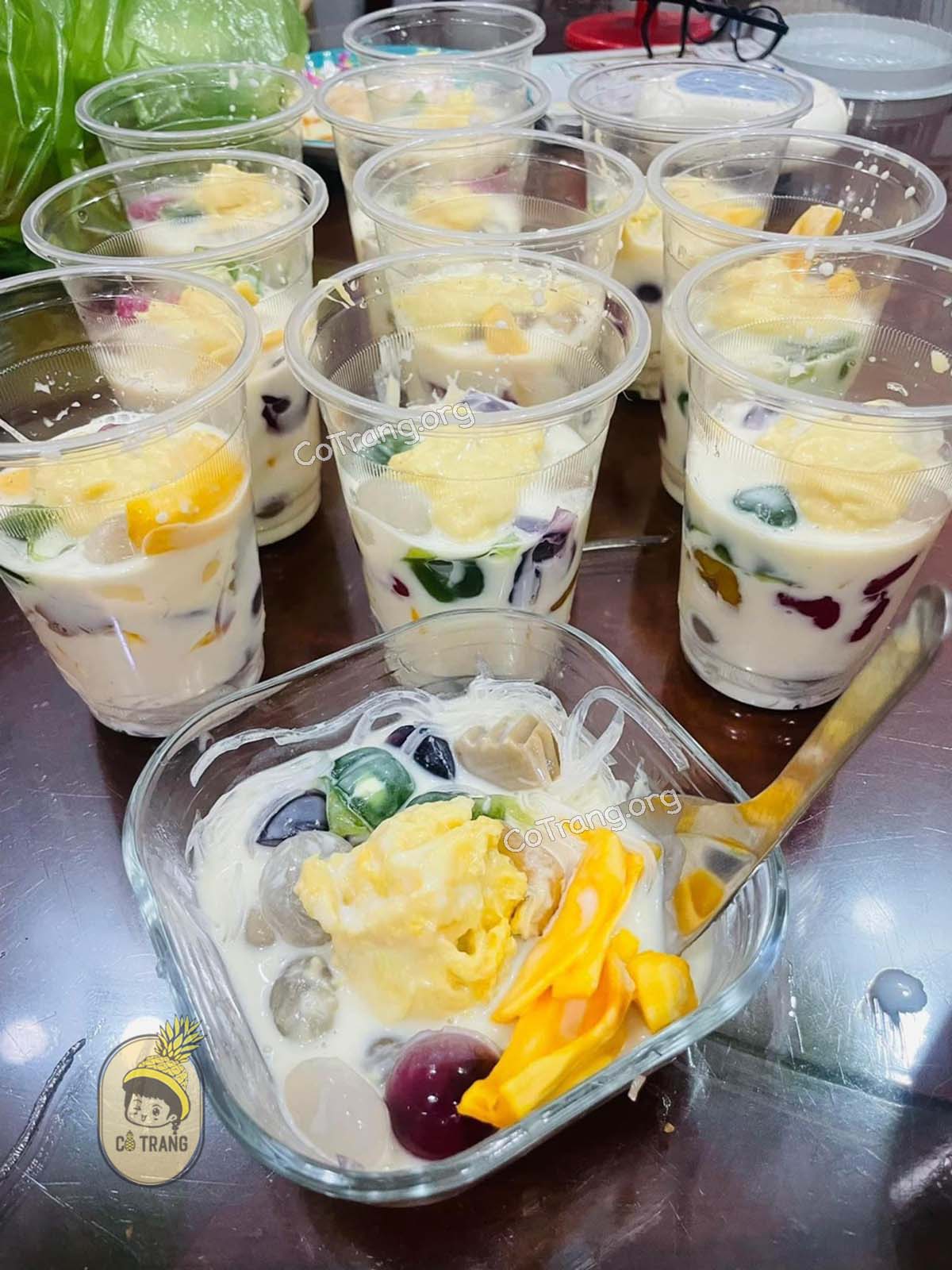 Hình ảnh thực tế Chè Thái Sầu Riêng Đà Nẵng