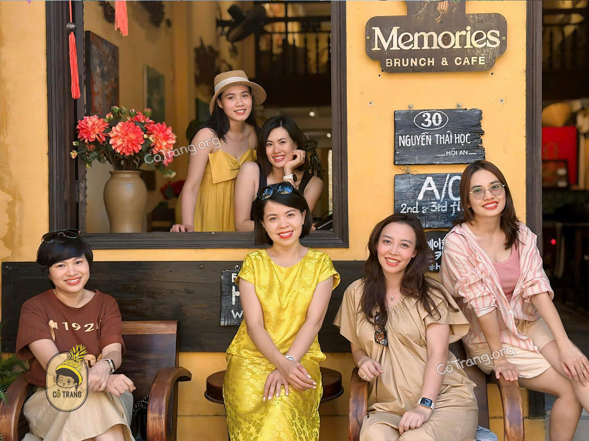 Không gian thực tế tại Memories Bistro & Cafe Hội An