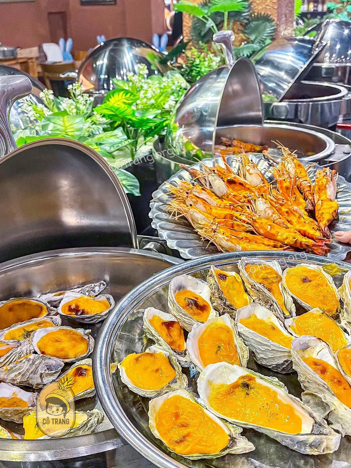 Menu thực đơn và đồ uống thực tế tại Vườn Tôm Shrimp Garden Nha Trang