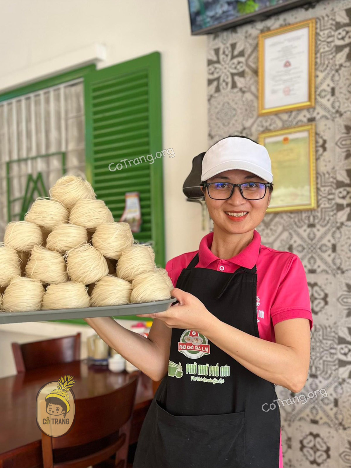 Menu thực đơn và món ăn thực tế tại Phở Nhớ Phố Núi