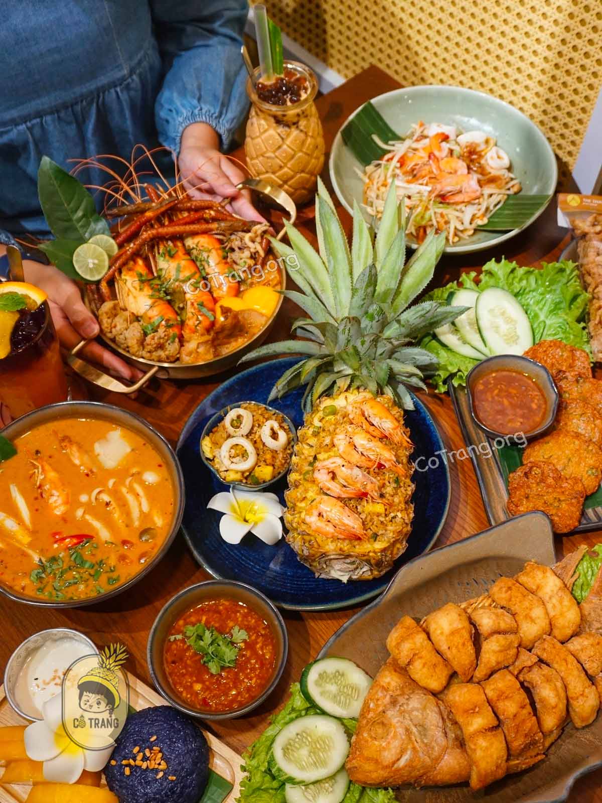 Menu tại The Thai Cuisine Đà Lạt