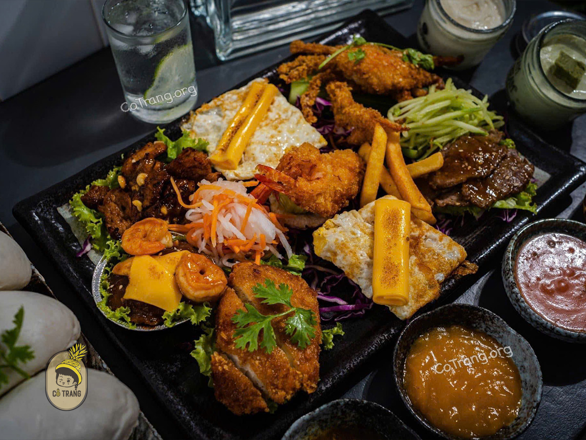 Menu thực đơn và món ăn thực tế tại BAO Ngon Nha Trang