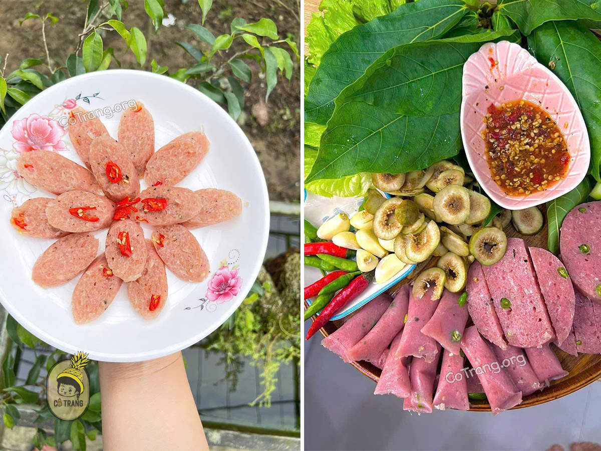 Hình ảnh thực tế Nem Chua Huế – Đặc Sản Trứ Danh Đậm Đà Xứ Huế