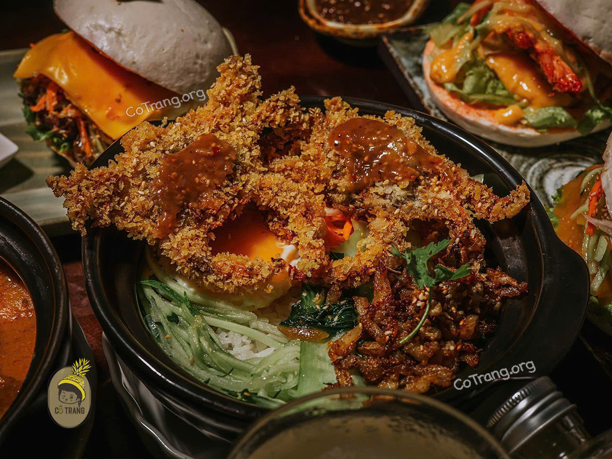 Menu thực đơn và món ăn thực tế tại BAO Ngon Nha Trang