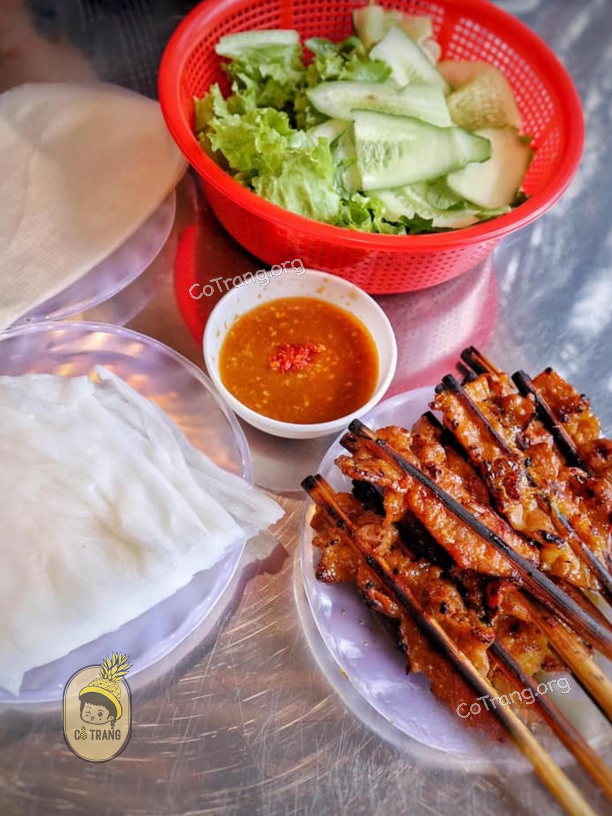 Bánh Ướt Thịt Nướng Hội An (Ảnh sưu tầm)
