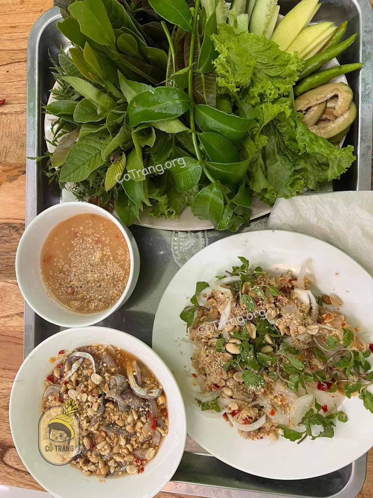 Hình ảnh thực tế Gỏi Cá Nam Ô Đà Nẵng