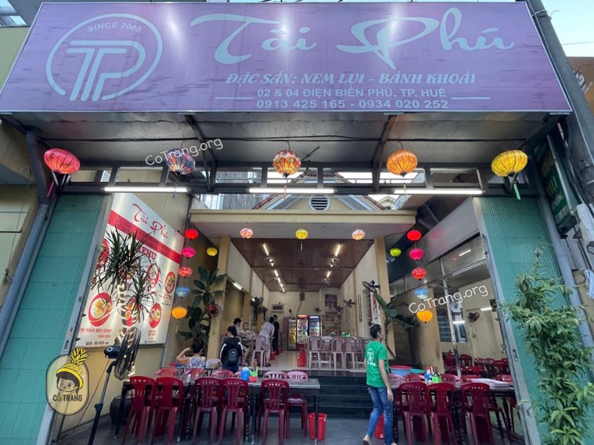 Một số quán Bánh Khoái tại Huế