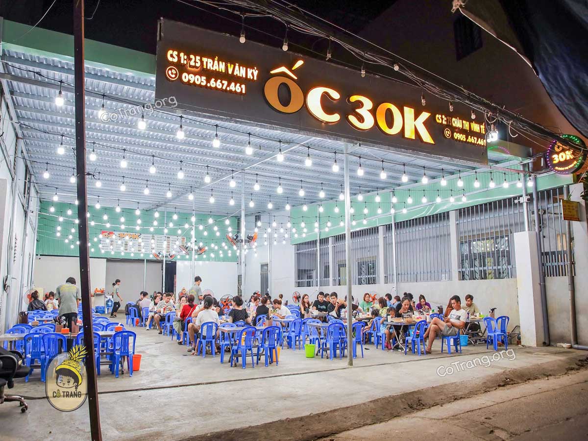 Top Một số quán Ốc Hút Đà Nẵng Nổi Tiếng