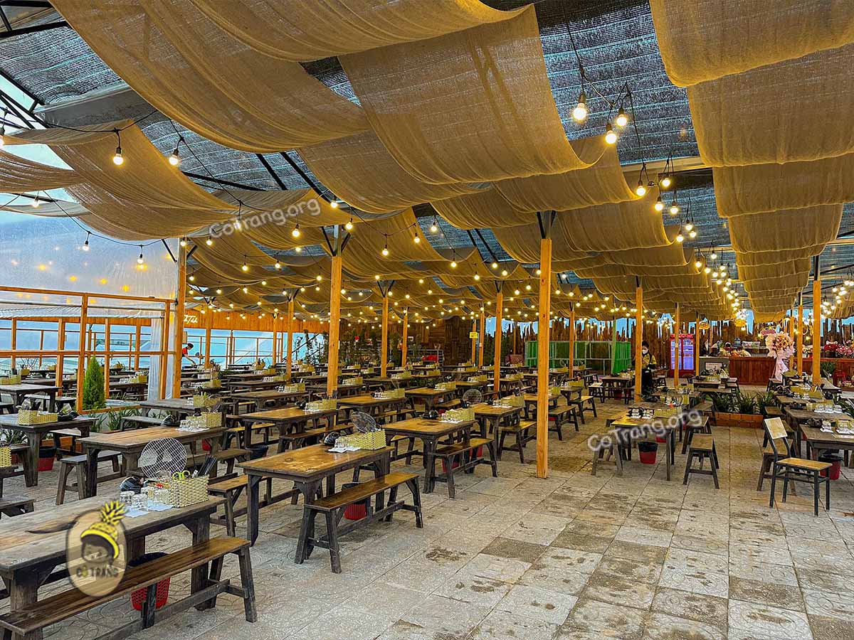 Menu thực đơn và không gian thực tế tại Tiệm Gà TukTuk Đà Lạt