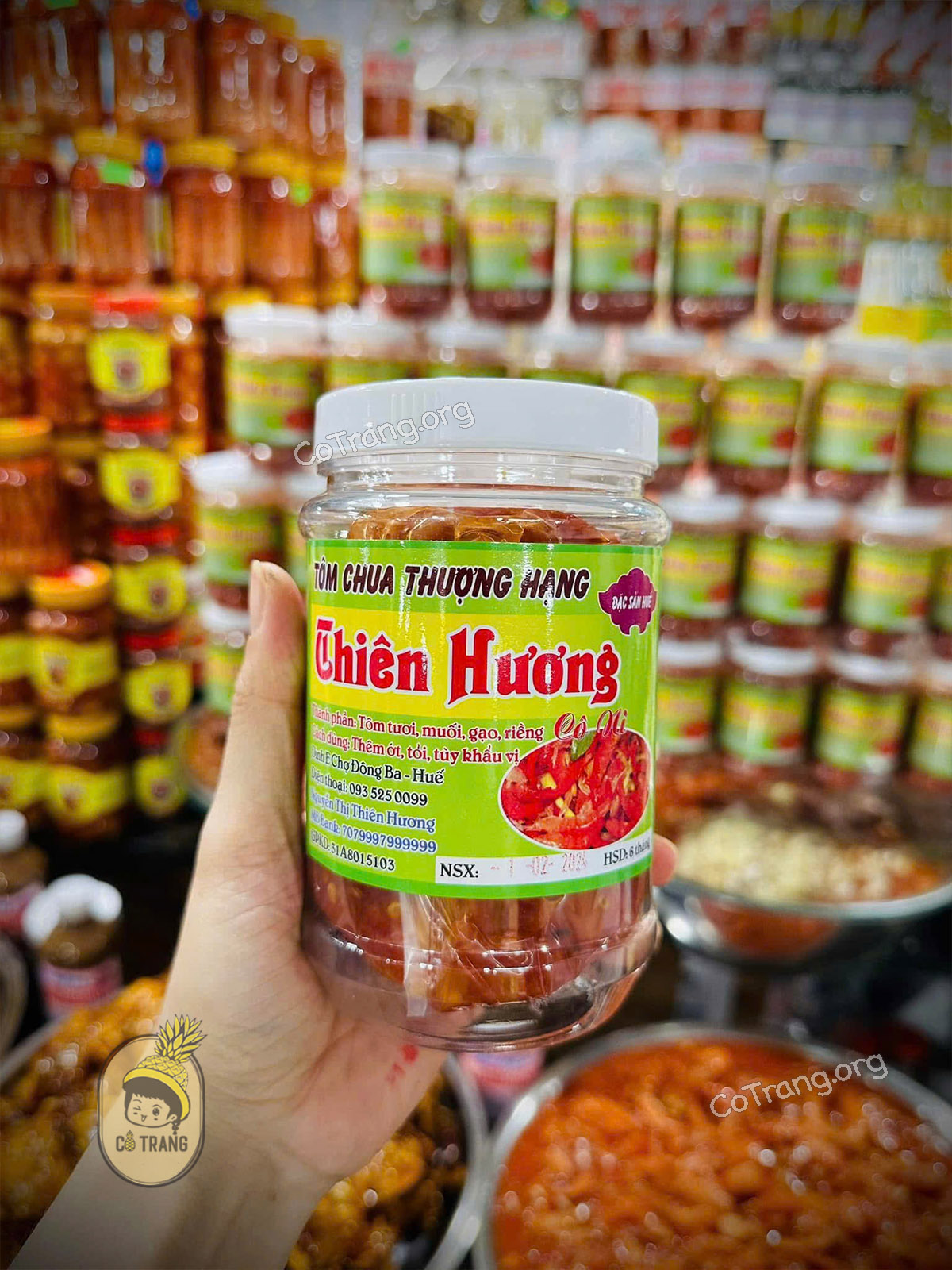 Top địa điểm kinh doanh Tôm Chua Huế