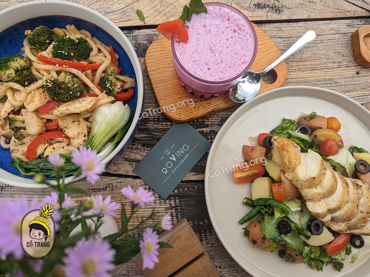 Menu thức ăn và đồ uống tại Roving Chillhouse Hội An