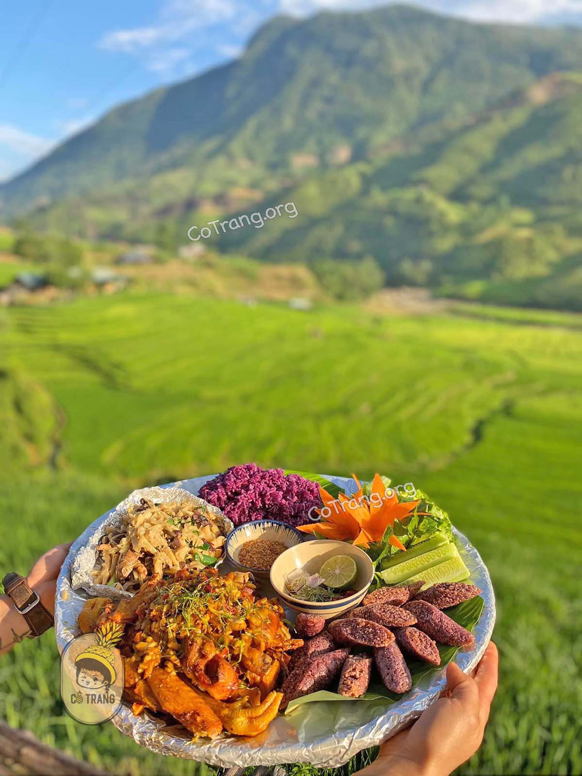 Menu thức ăn tại Sailing Sapa