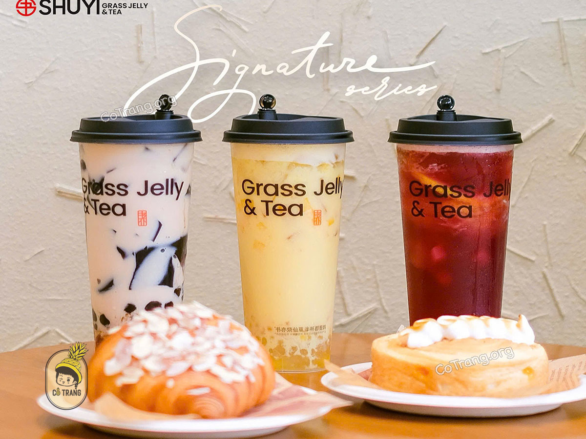 Menu đồ uống tại SHUYI Quảng Trãi 
