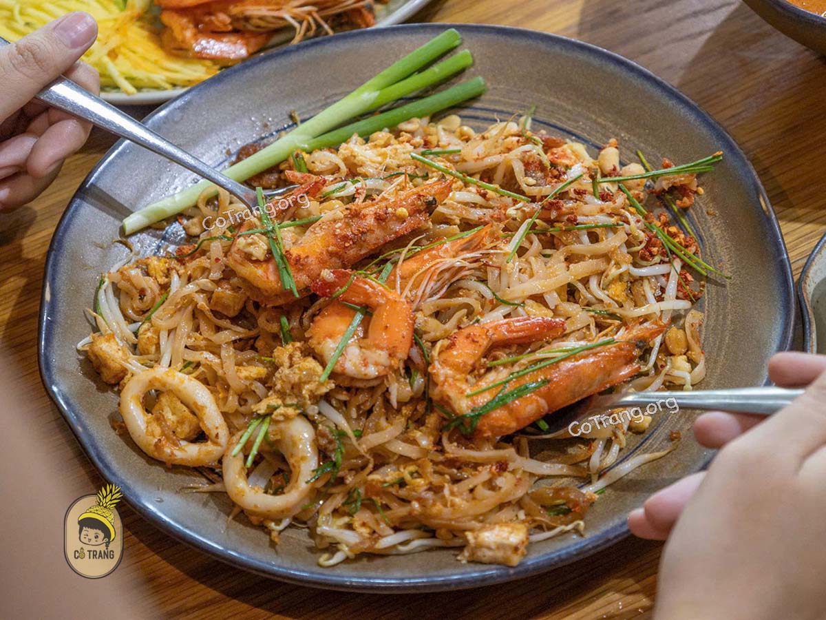 Menu thức ăn tại The Thai Cushine Quảng Ngãi