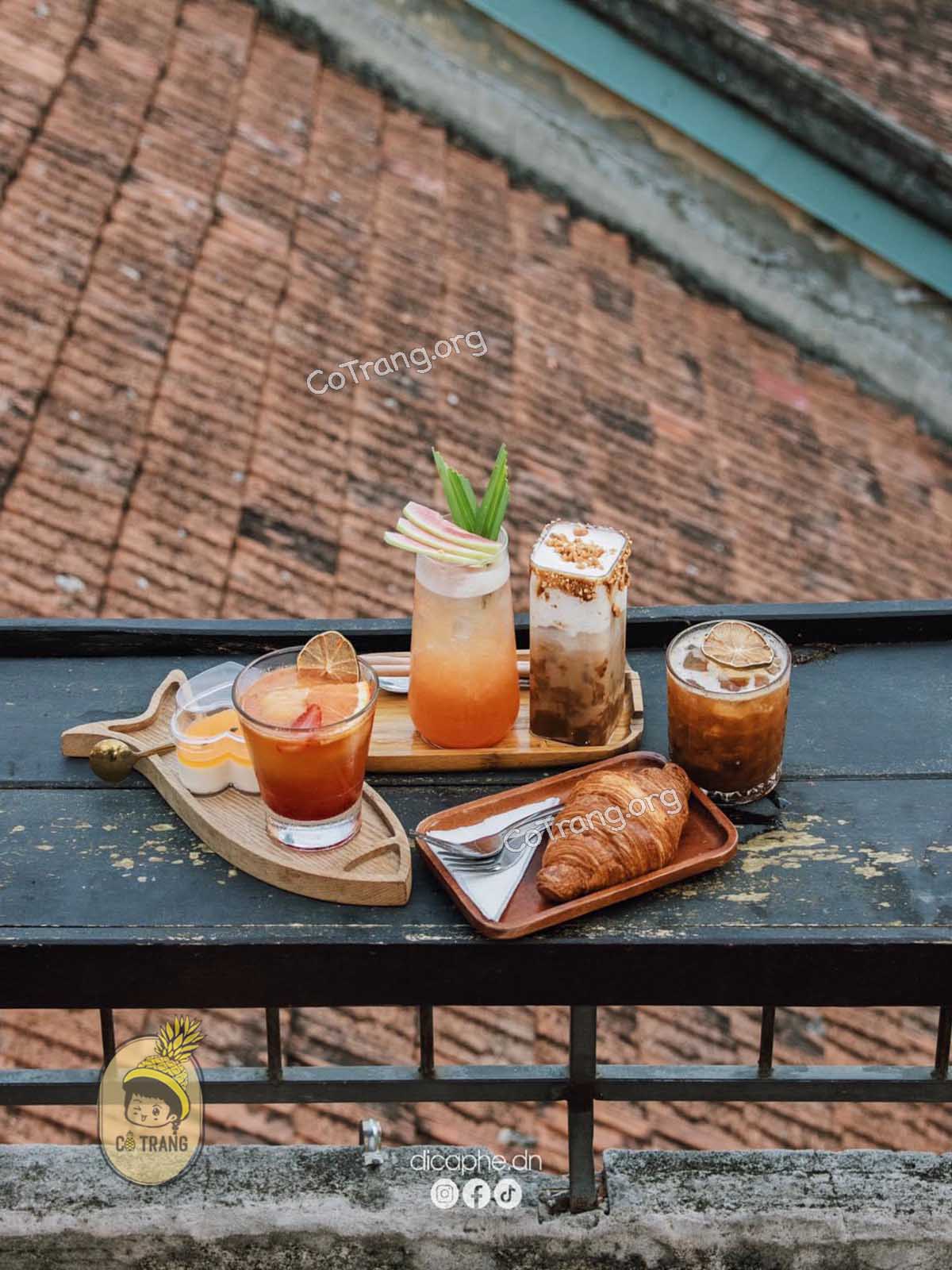 Menu thức ăn tại The 59 Cafe Đà Nẵng