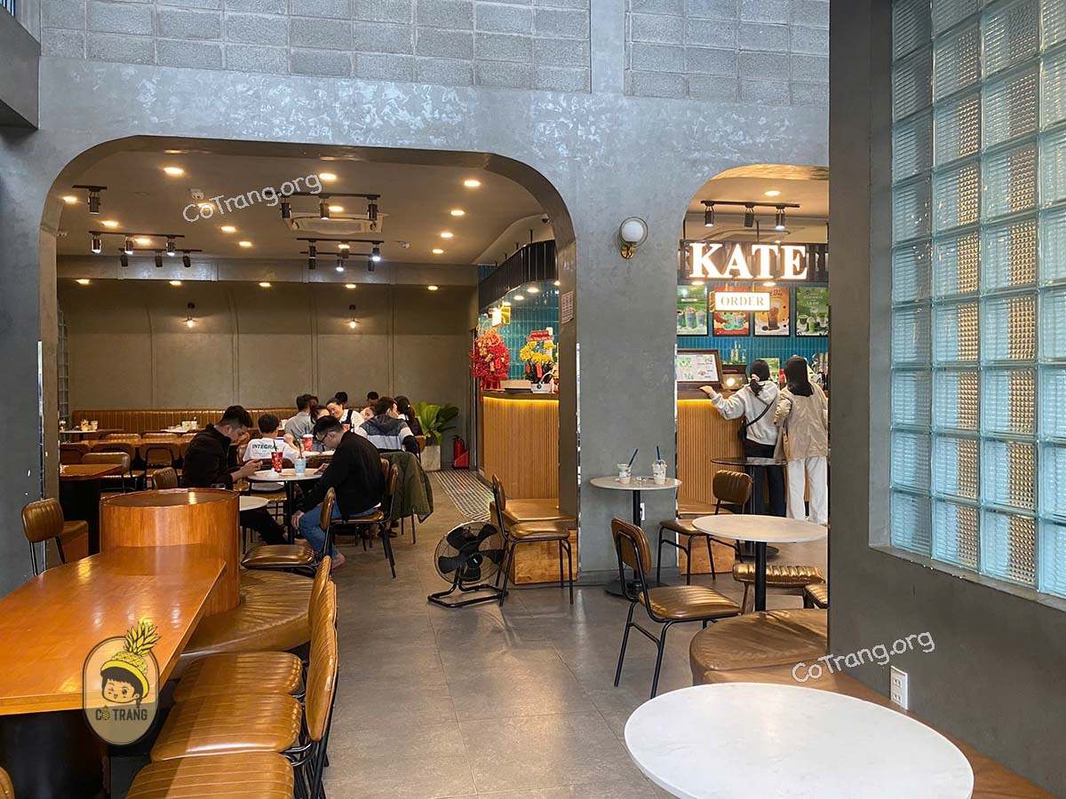 Không gian thực tế tại Kate Coffe Quảng Ngãi