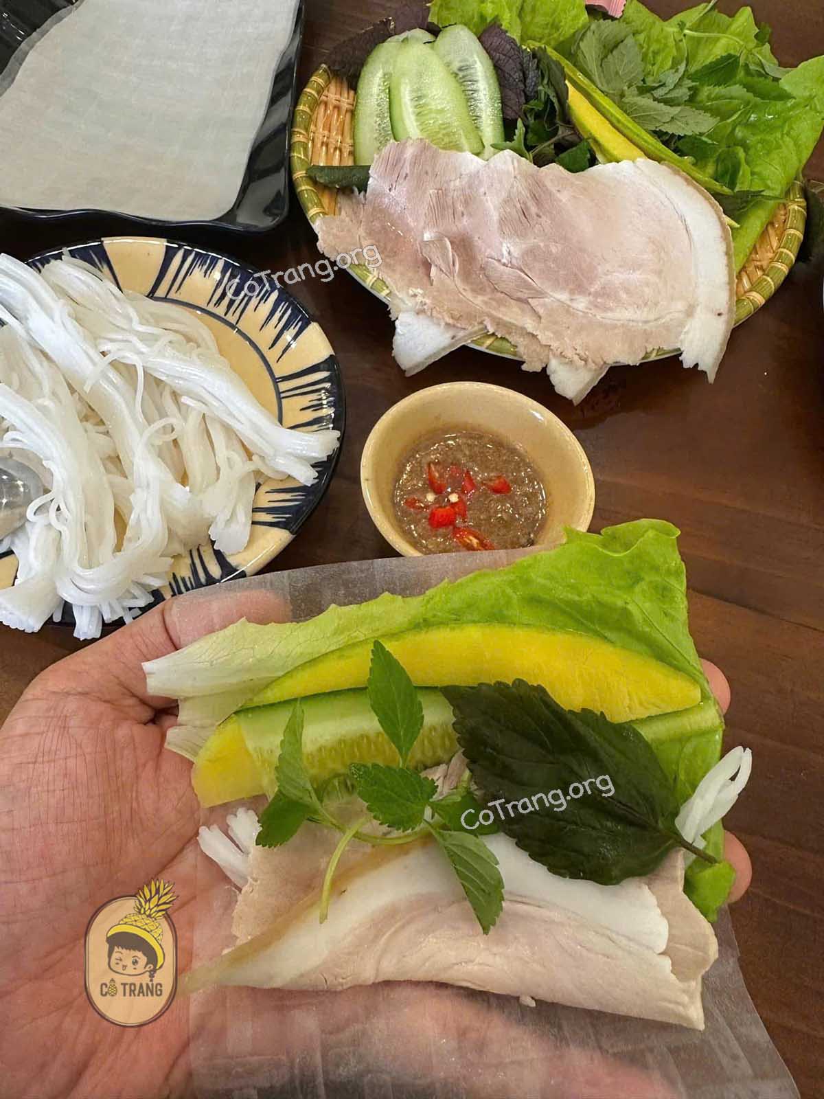 Menu thức ăn tại Bún Đậu Nàng Mơ Gia Lai