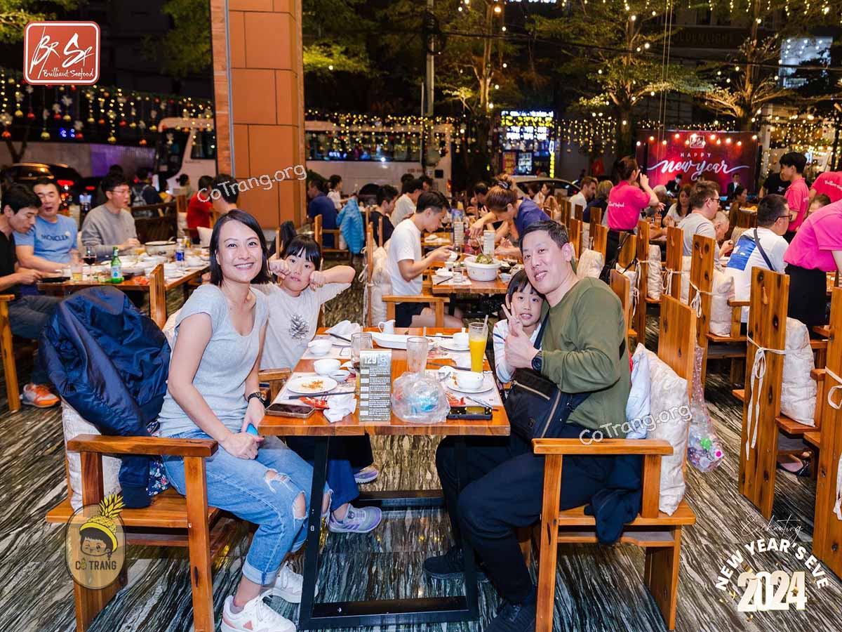 Không gian thữ tế tại brilliant seafood
