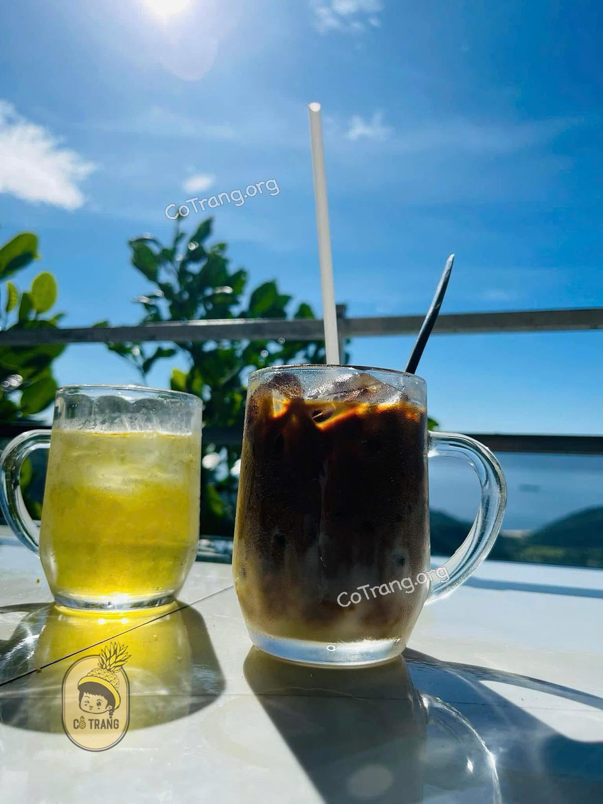 Menu đồ uống tại Cafe Hòn Đá Thuyền Đà Nẵng