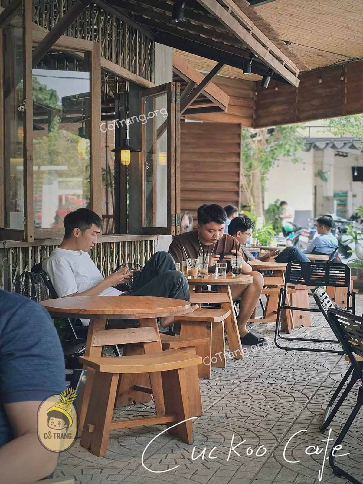 Không gian thực tế tại Cuckoo Cafe Quảng Ngãi 