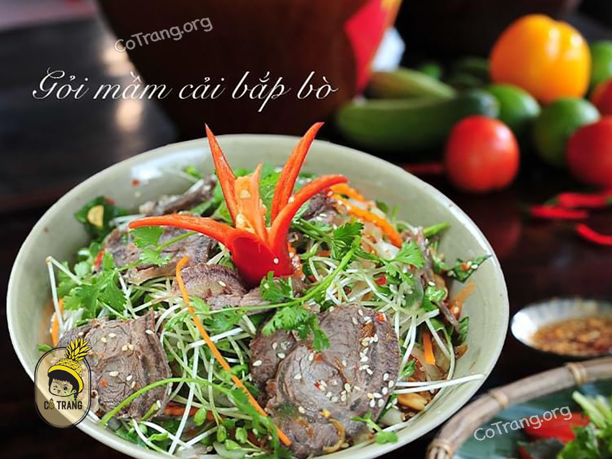Menu thức ăn tại Làng Ngon Nha Trang 
