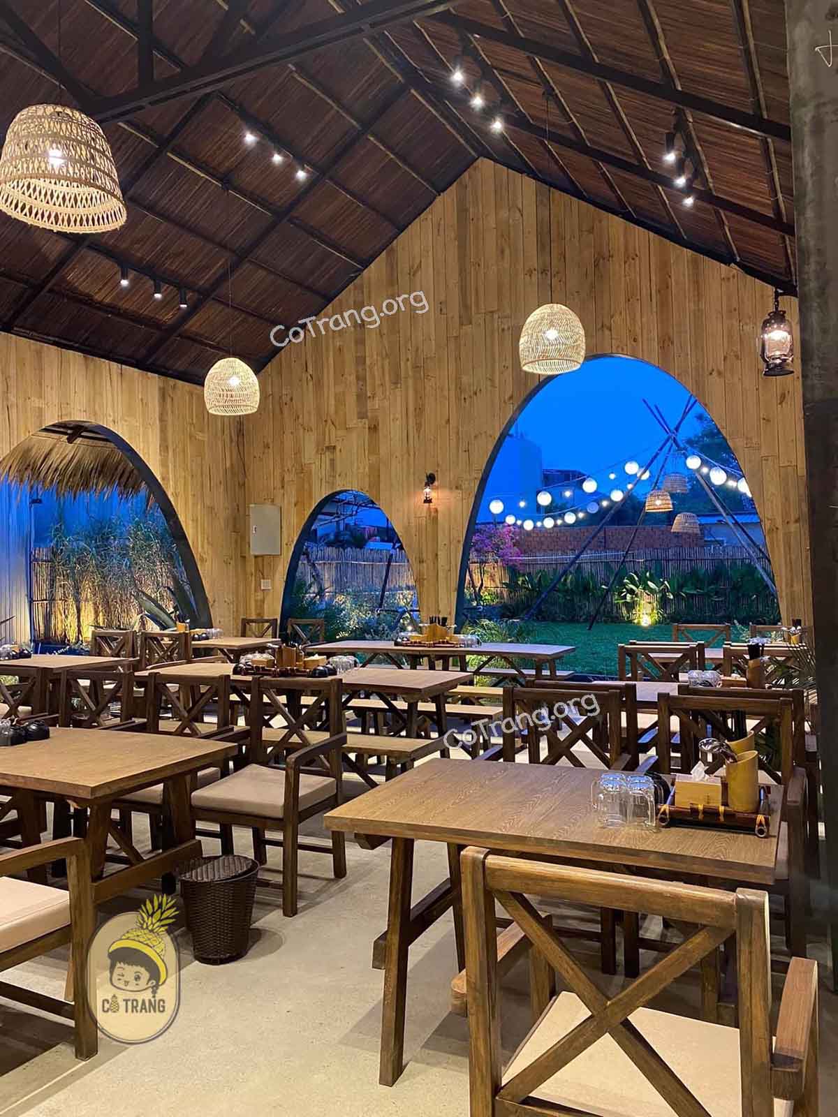 Không gian thực tế tại Hội An Seafood