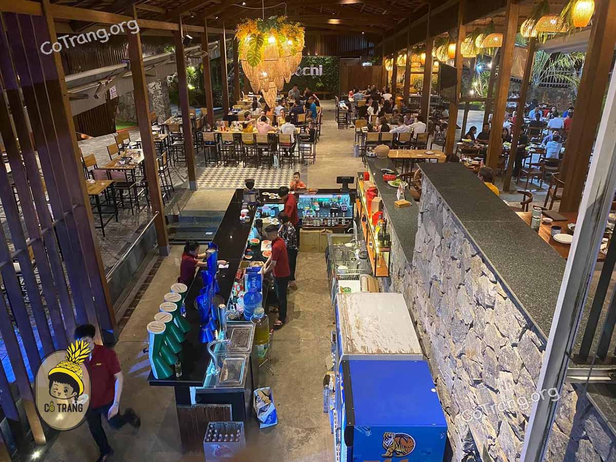 Không gian thực tế tại Nhà Hàng SaboChi Tuệ Lâm Đồng Hới