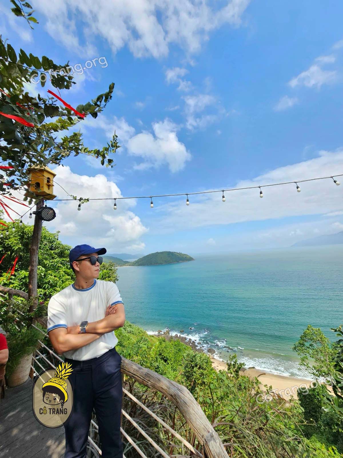 Góc Checkin tại Hải Vân Xanh Glamping Đà Nẵng
