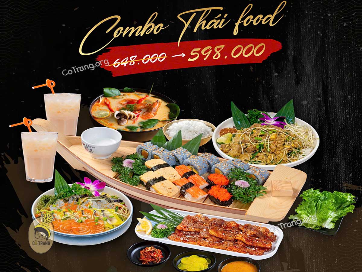Menu thức ăn tại Mori Sushi Đà Nẵng