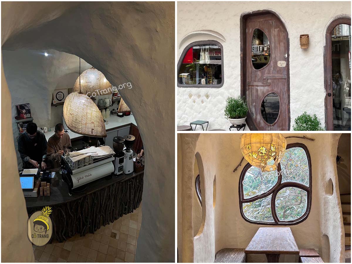 Cafe Giao Mùa 77 Lò Sũ Hà Nội - Một Vibe Địa Trung Hải Xinh Xắn, Cực Chill